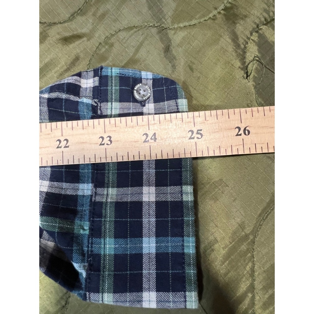 Eddie Bauer Classic Fit 3XL Plaid Flannel Shirt 100% Cotton Soft HO16 2016 - Picture 13 of 14